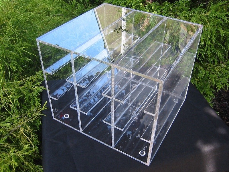 80-Well Acrylic Storage Rack