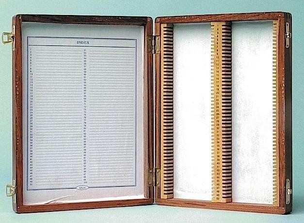 Wooden Slide Storage Boxes