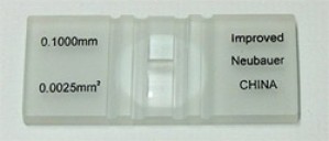 Hemacytometer with Cover Glass Neubauer Ruled Chamber