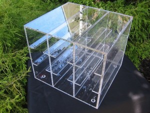 80-Well Acrylic Storage Rack