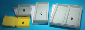 Slide Storage Boxes, Hingeless