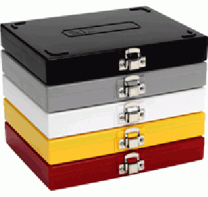 100-place microscope slide boxes (C. elegans)