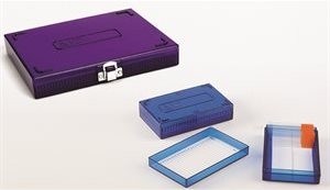 100-place microscope slide boxes (Histology)